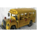 25 Oz. Antique Model School Bus (12.5"x4.5"x5.5")